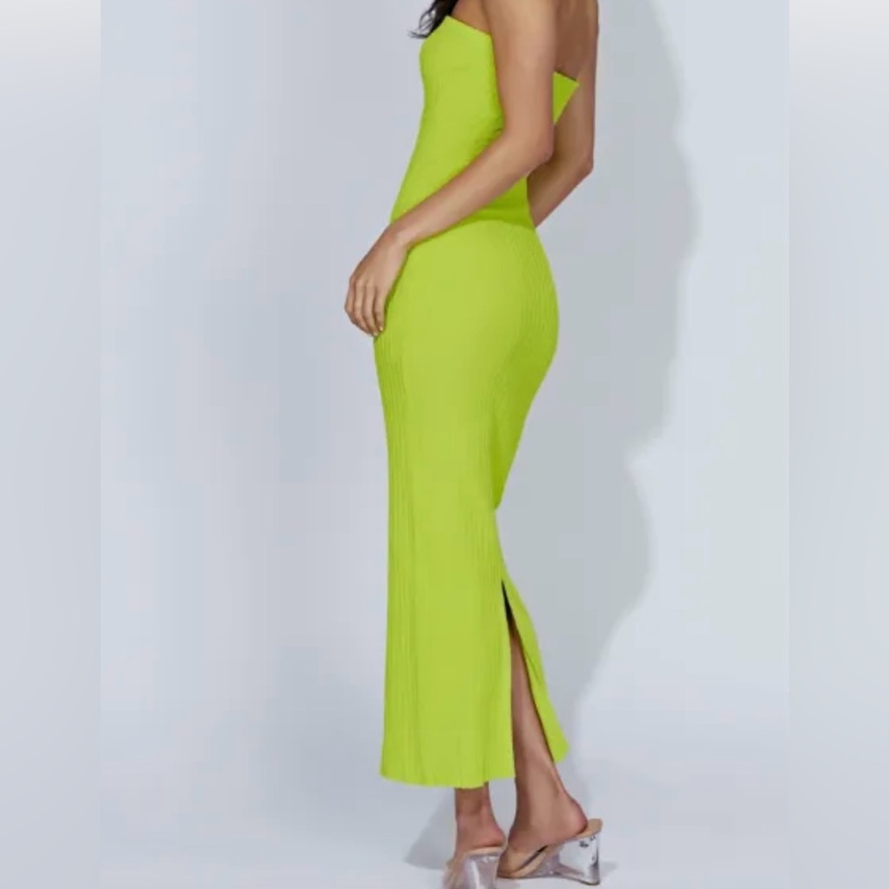 Meshki Imani Strapless Knit Maxi Dress